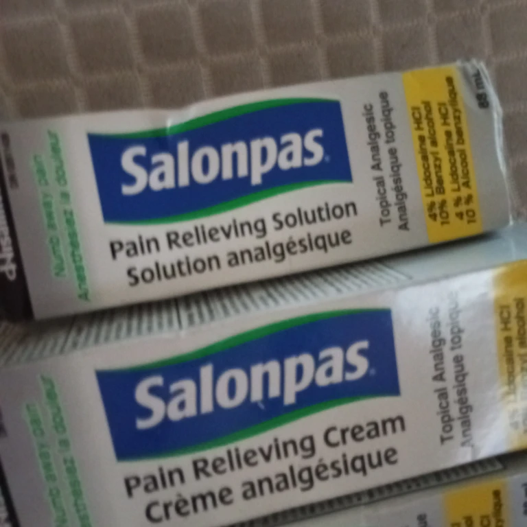 Salonpas Pain Relieving Solution & Cream - 4x 85/88mL - photo 2