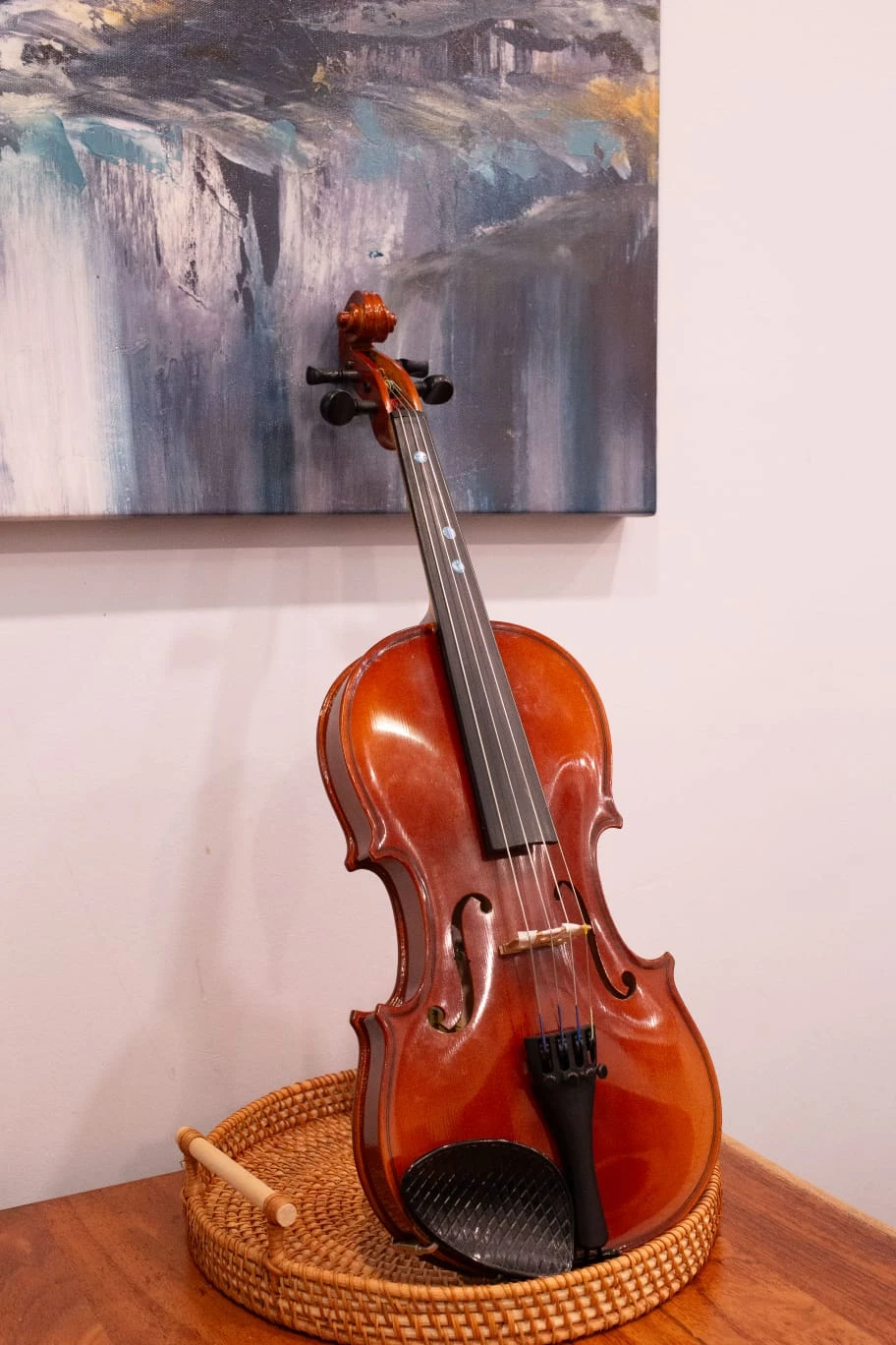 Schonenbach 220 violin 1/2 size with hard case and Bow