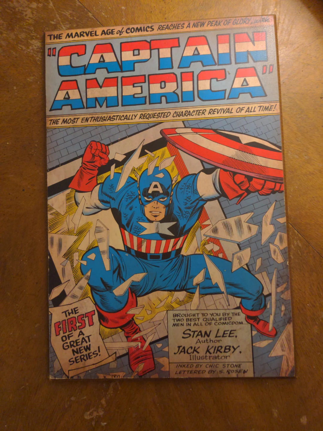 Marvel Captain America Wall Decor 13"x19"