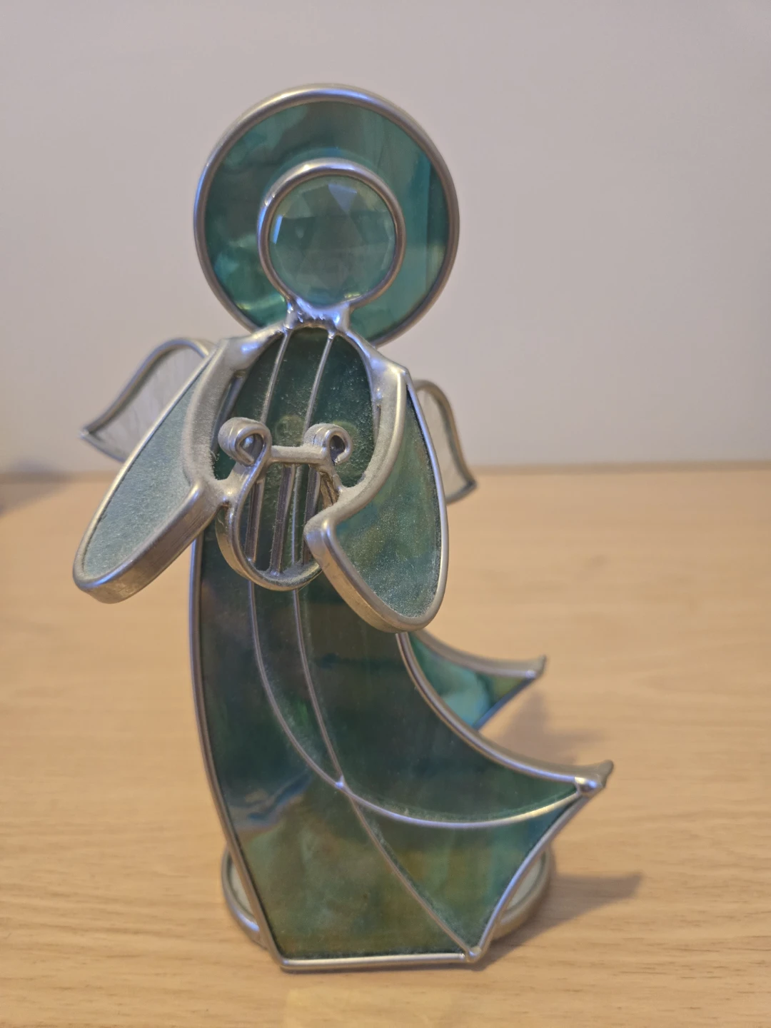 Stained Glass Angel Tealight Holder
