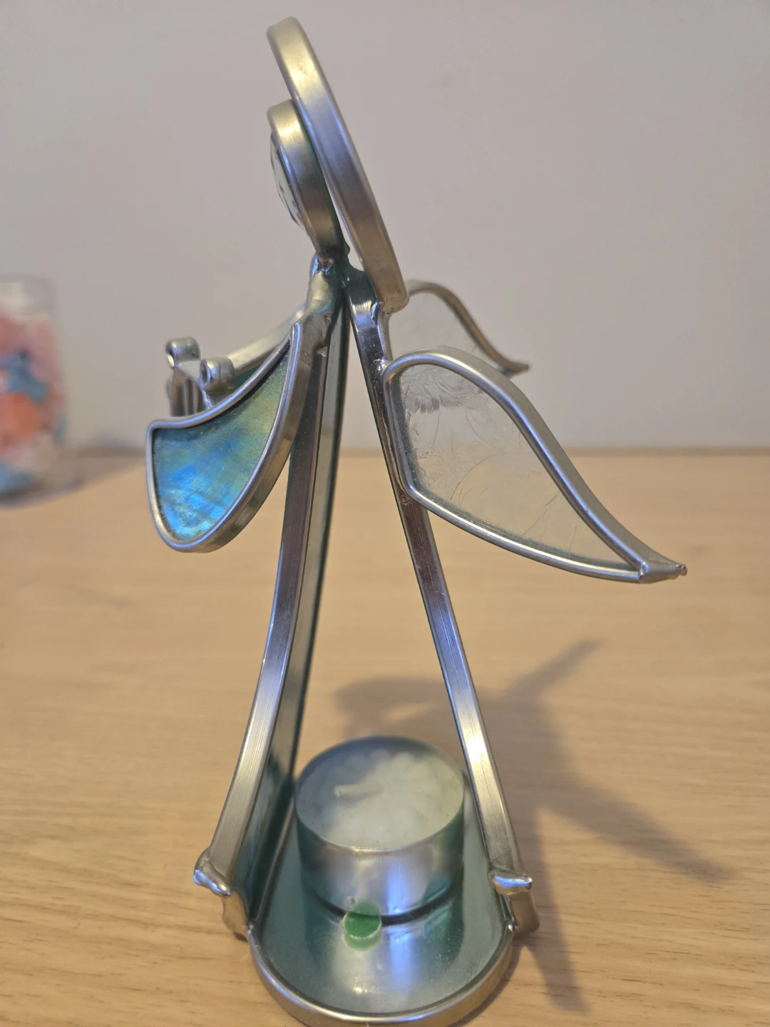Stained Glass Angel Tealight Holder - photo 2