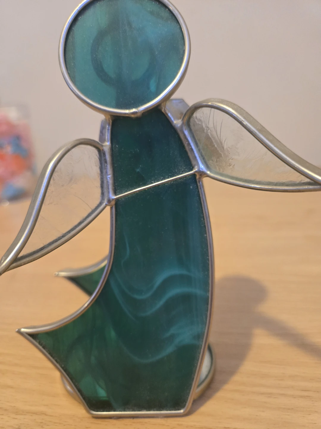 Stained Glass Angel Tealight Holder - photo 3