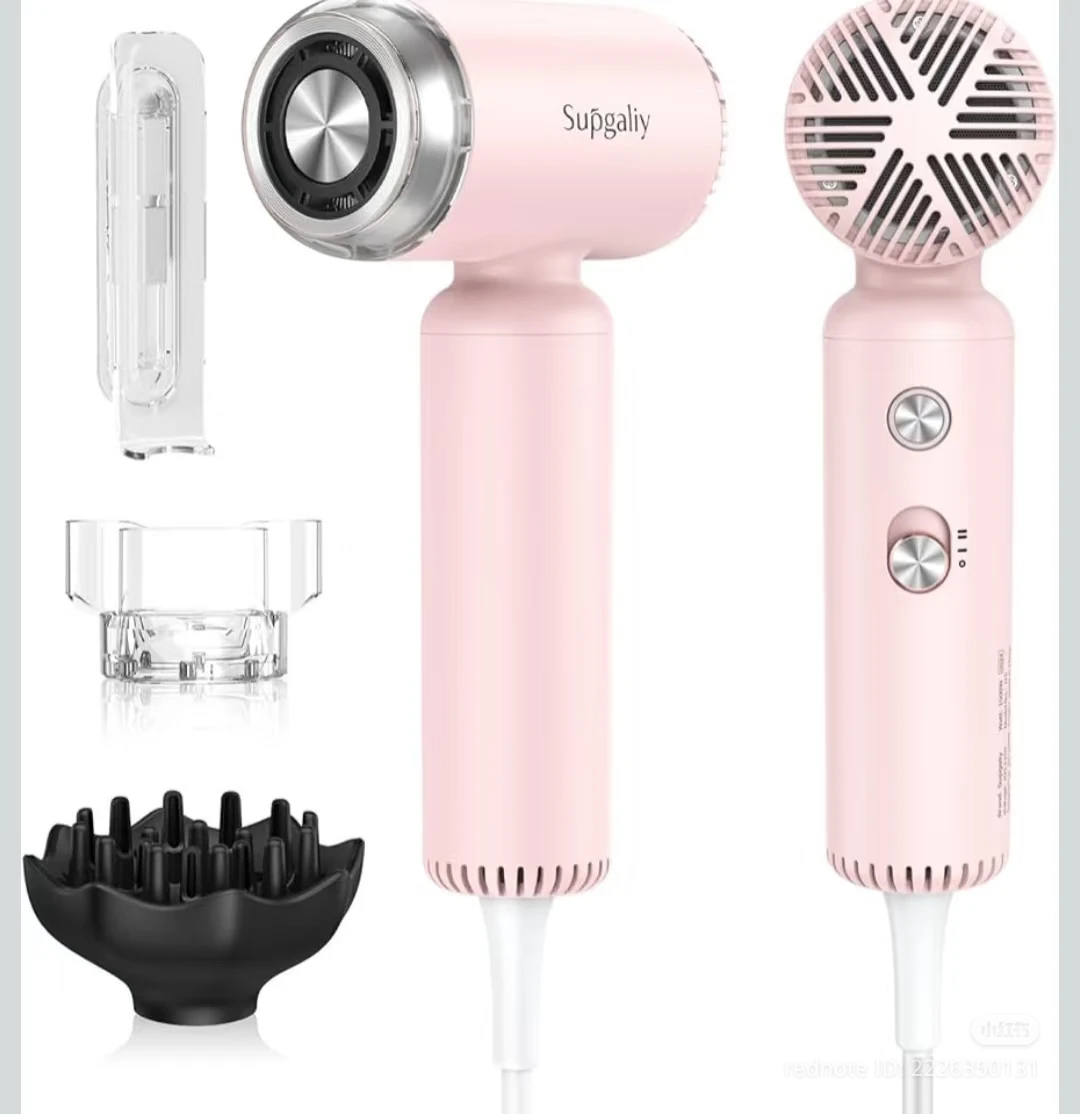 Supgaliy Super Mini Hair Dryer - Pink