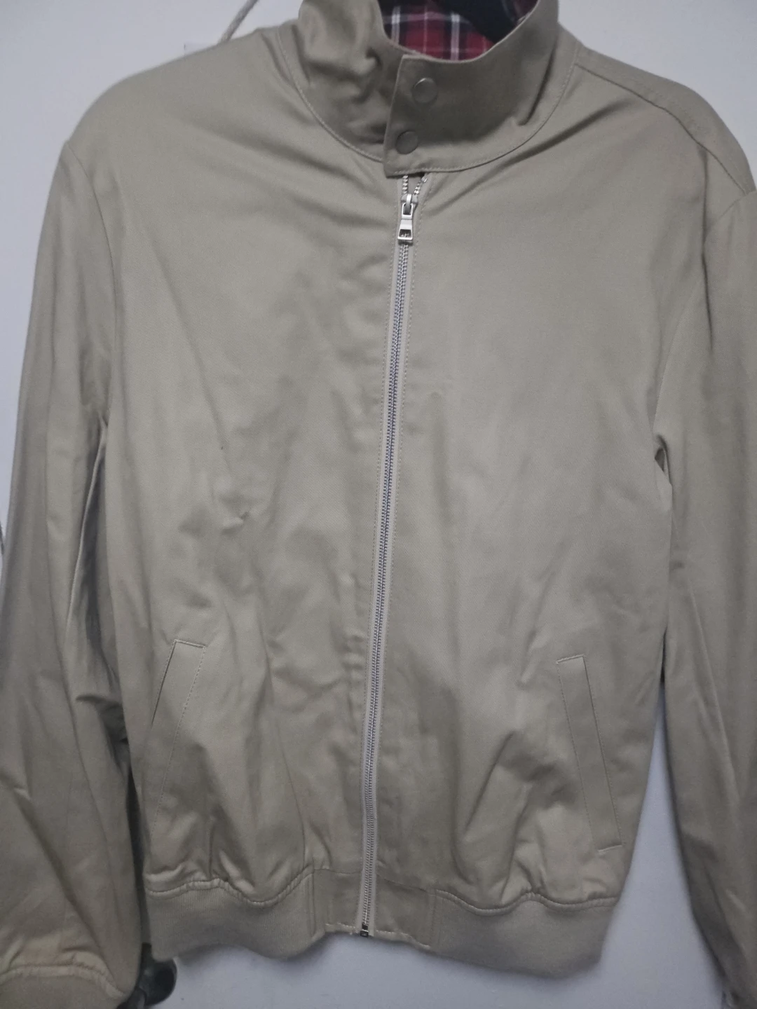 ASOS DESIGN Khaki Harrington Jacket
