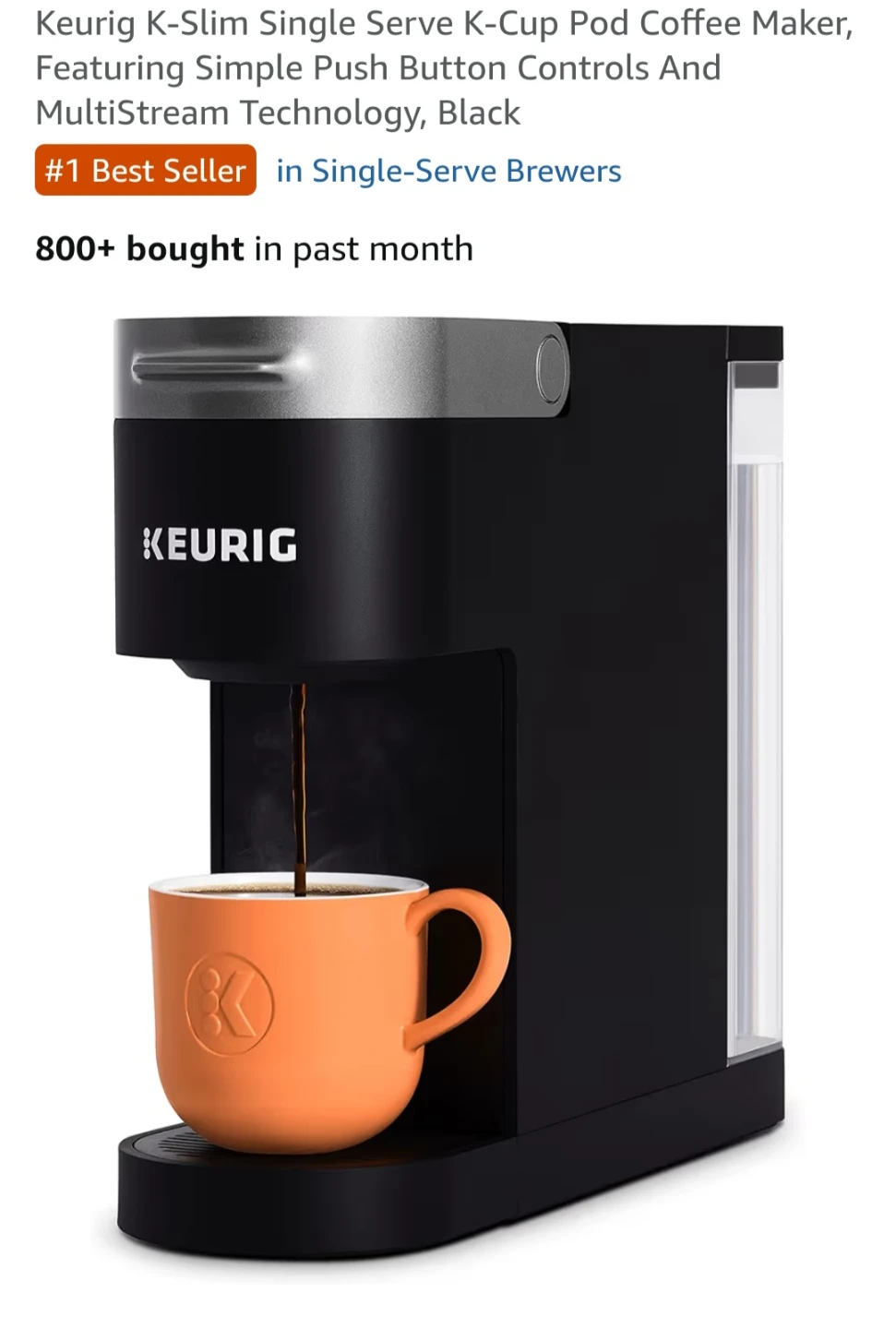 Coffee Maker - Black