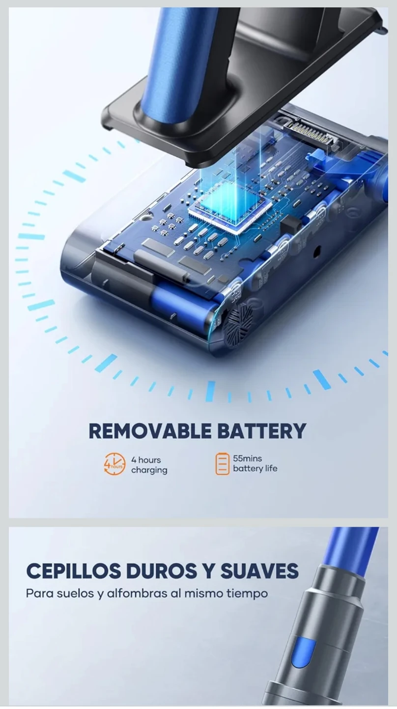 INTETURE Cordless Vacuum BP10 - photo 4