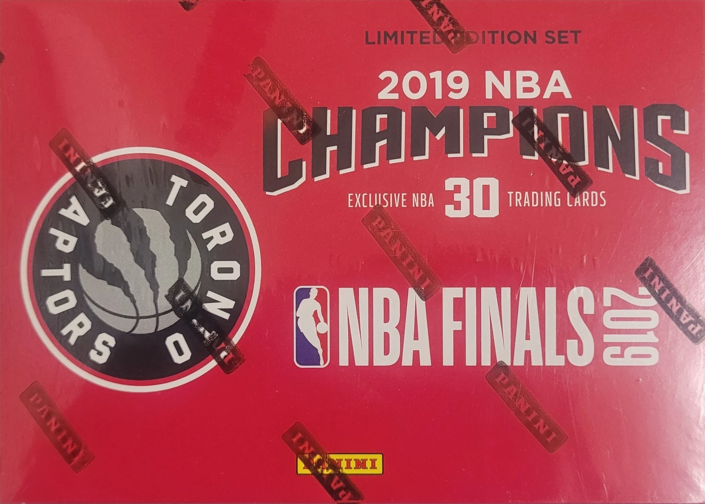 Sealed 2019 NBA Toronto Raptors Champions Trading Card Set - photo 2