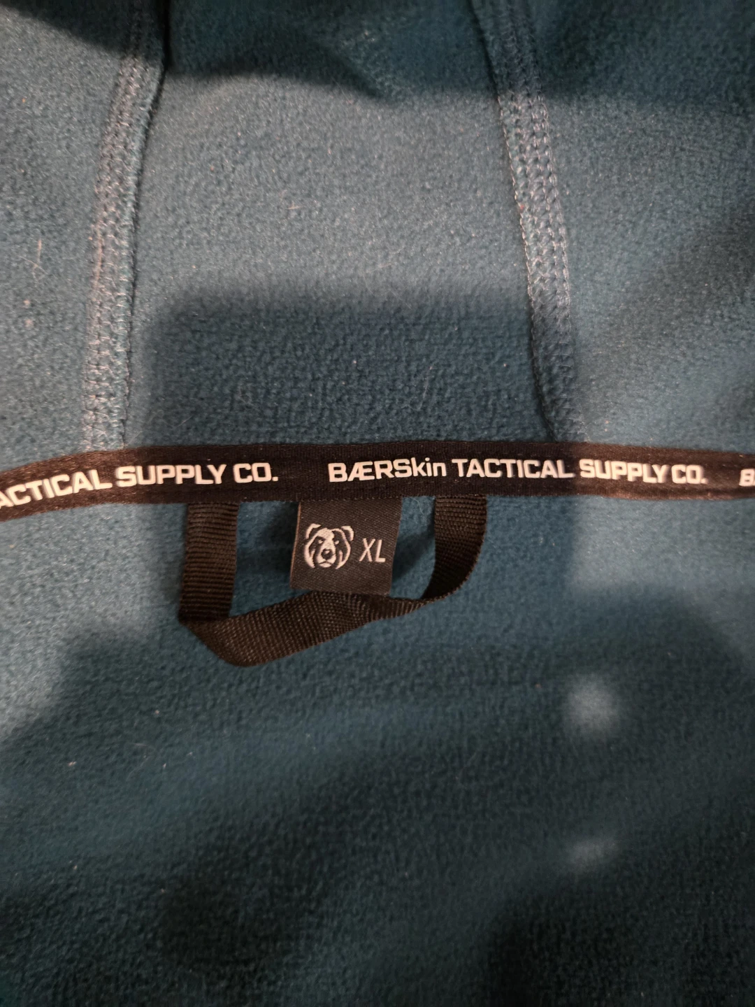 BAERSKIN Tactical Supply Co. Fleece Hoodie - Teal XL - photo 2