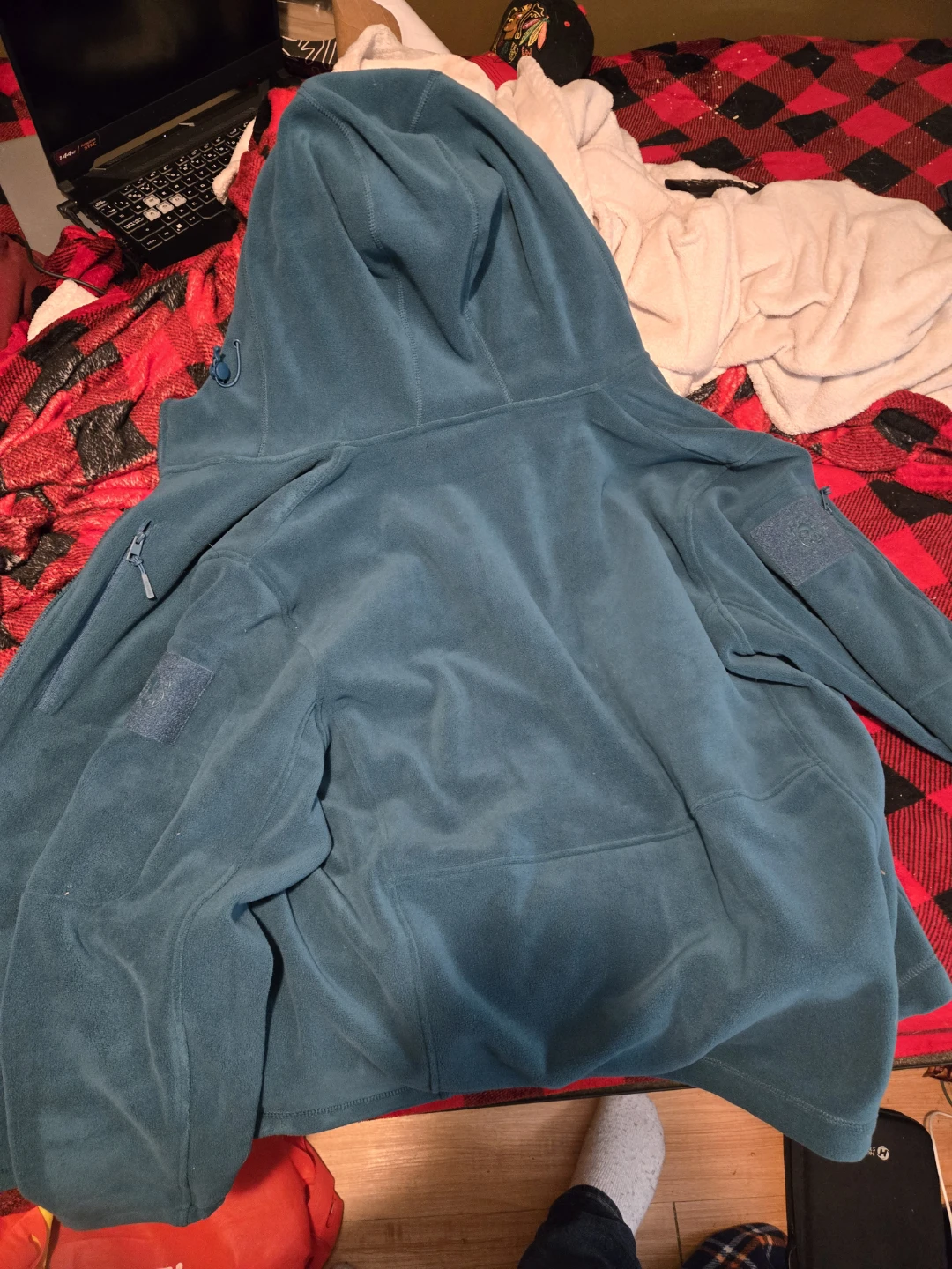 BAERSKIN Tactical Supply Co. Fleece Hoodie - Teal XL - photo 3