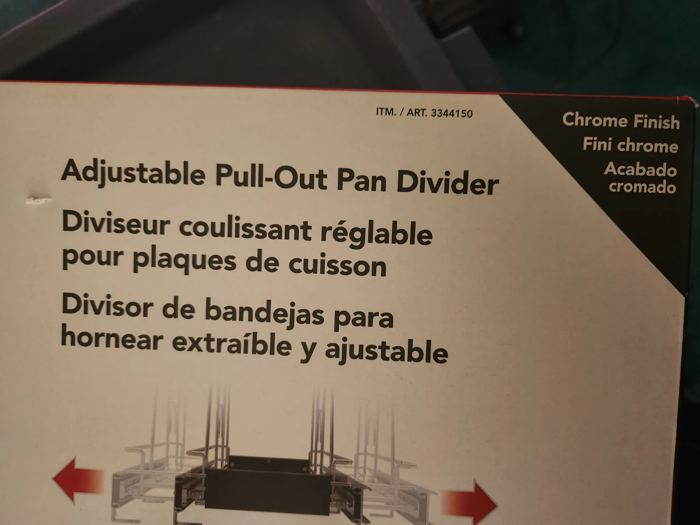 Richelieu Adjustable Pull-Out Pan Divider - photo 4