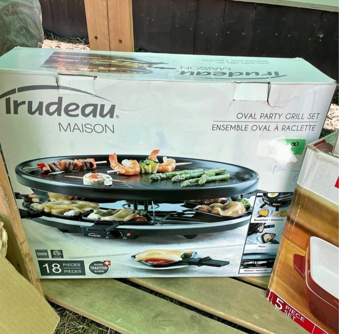 Matterhorn Trudeau Raclette 8 Person For Grilling Fondue Parties - photo 3