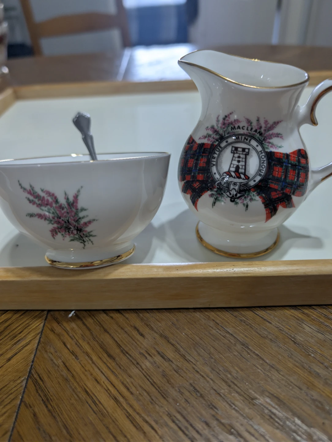 Royal Grafton Sugar Bowl and Creamer Set