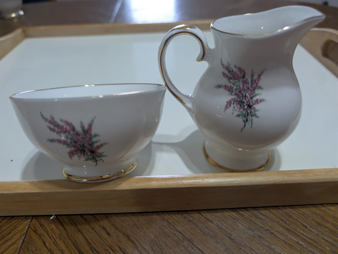 Royal Grafton Sugar Bowl and Creamer Set - photo 3