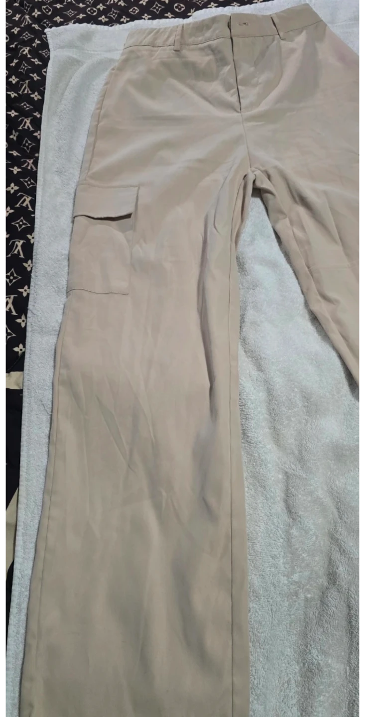 Salada Cargo Pants Beige Size EU 38 US 6 - photo 2