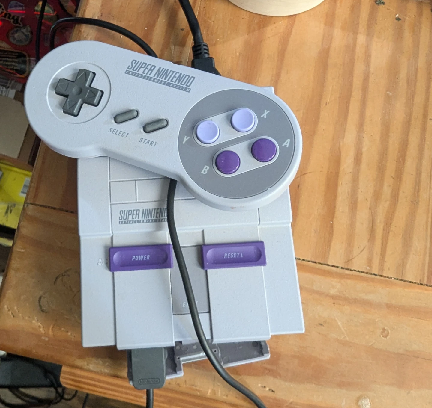 Nintendo Super Nintendo Entertainment System Console - photo 2