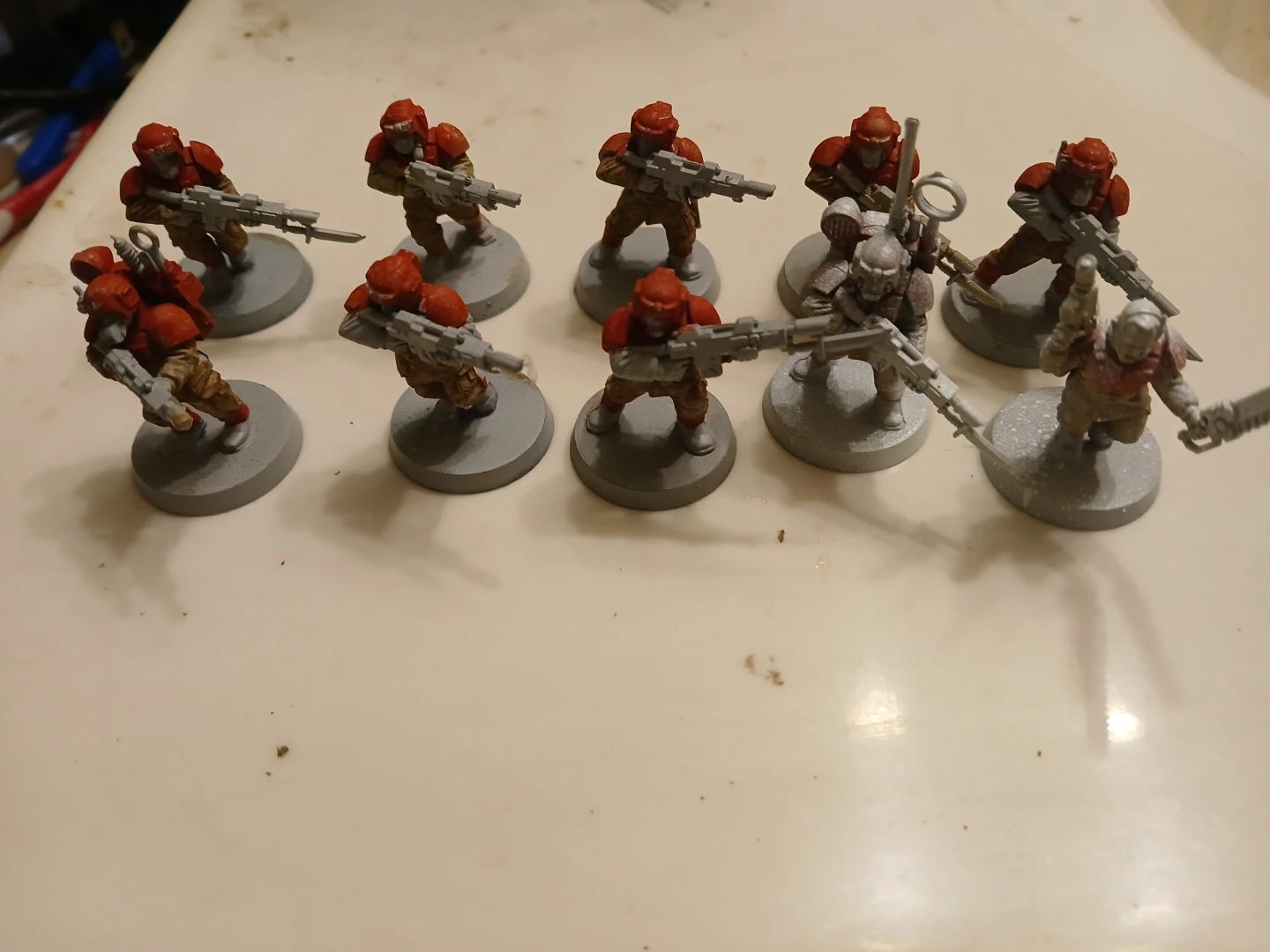 Lot of 12 Miniature Figures + Vehicle - photo 4