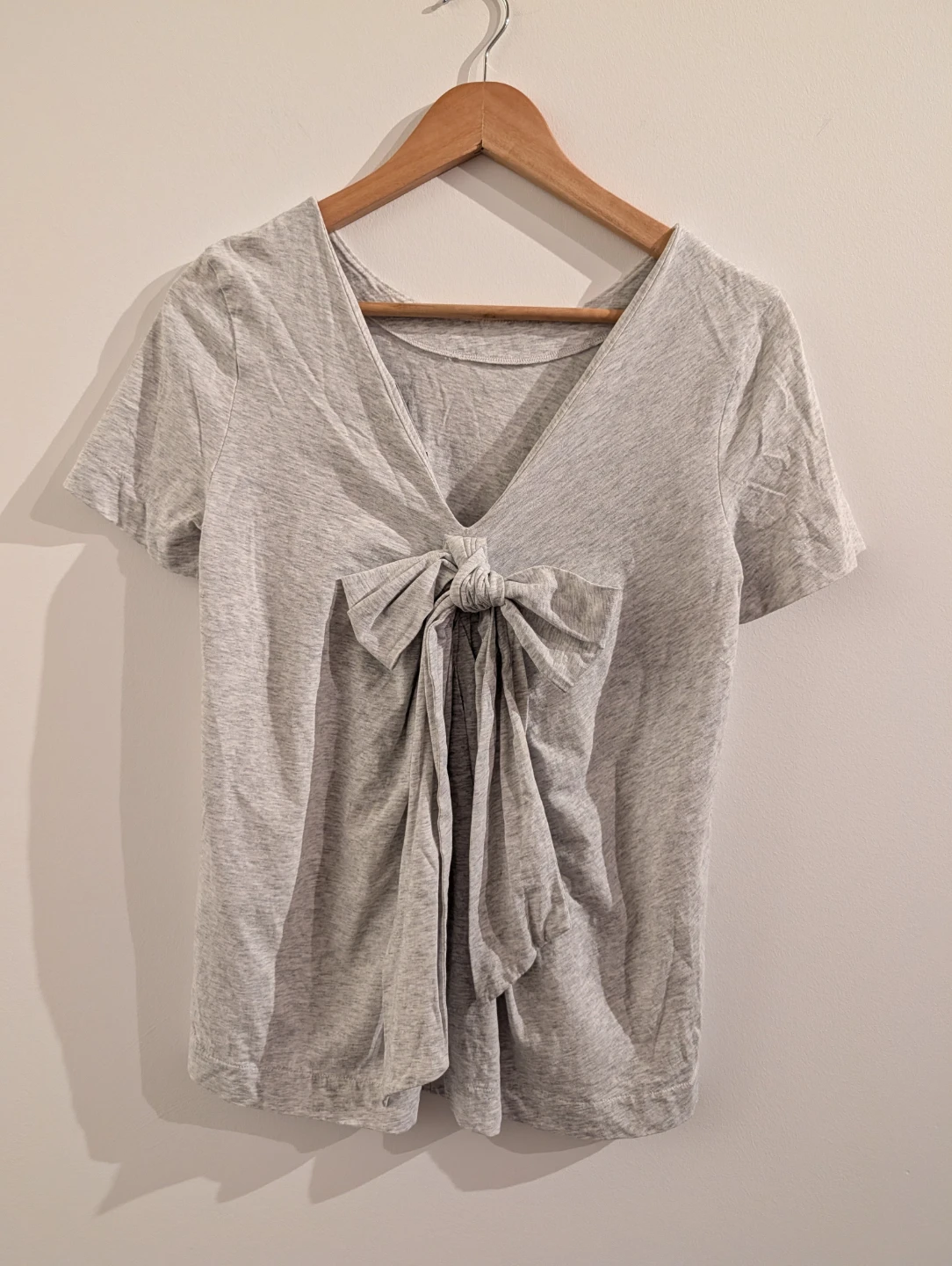 Banana Republic T-Shirt w Bow-tie V-cut Back - photo 3