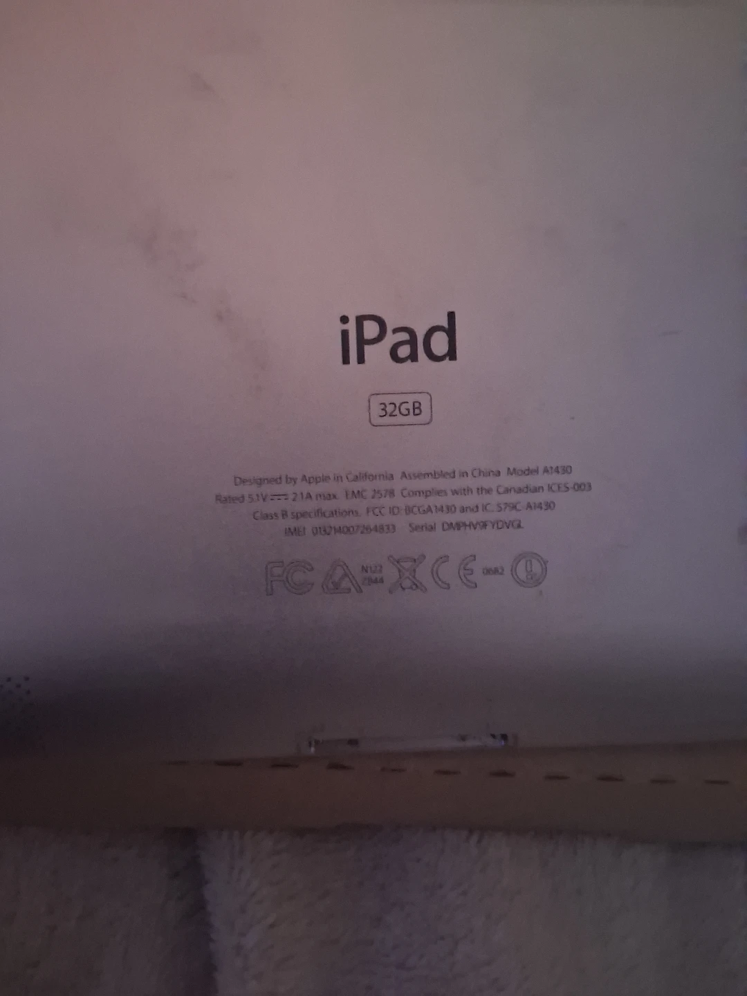 Apple iPad 32GB White - photo 2
