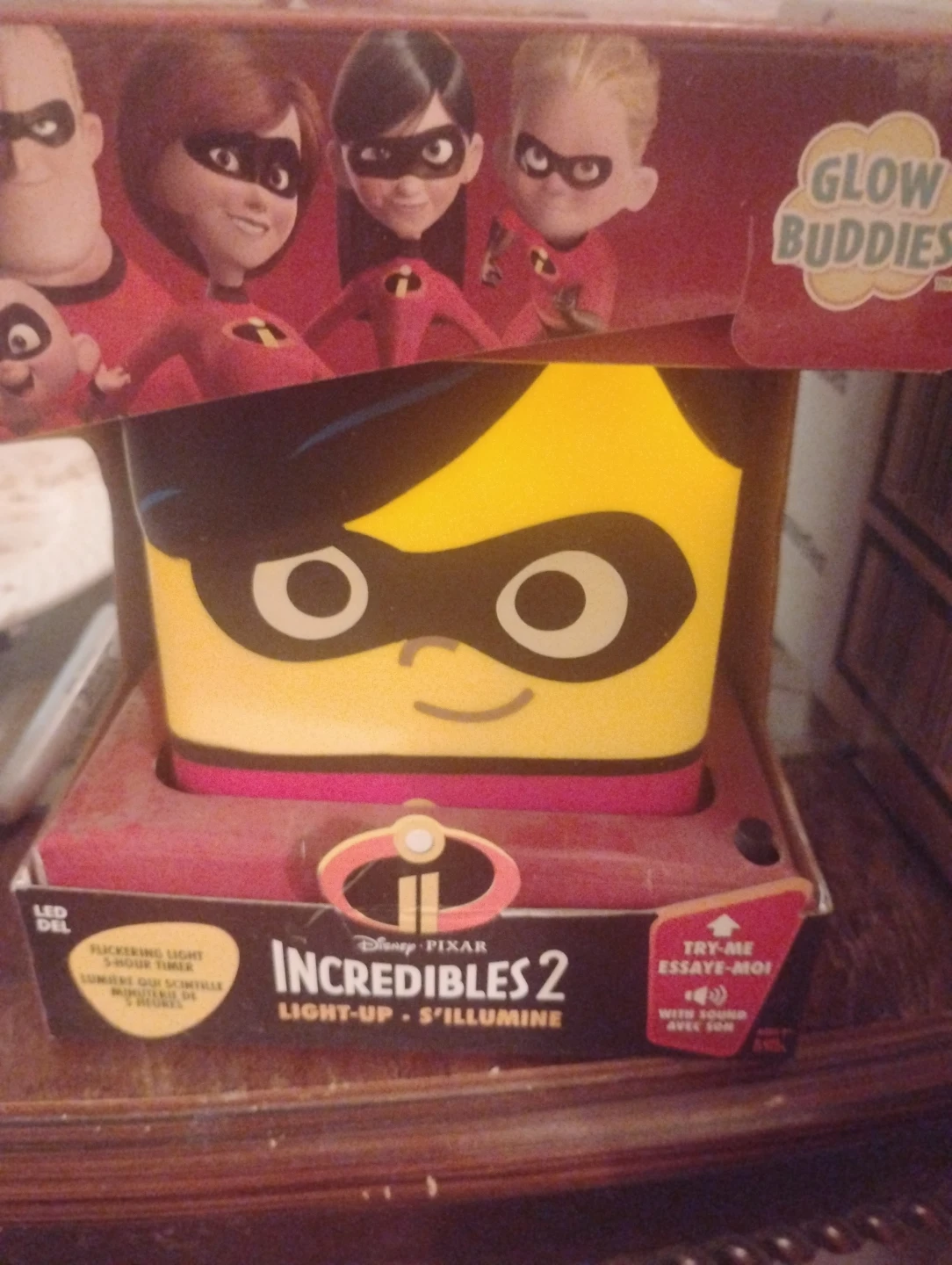 Incredibles 2 glow buddies