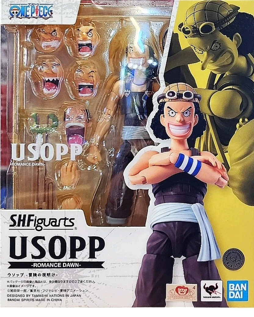 Bandai SHFiguarts One Piece Usopp Romance Dawn Action Figure