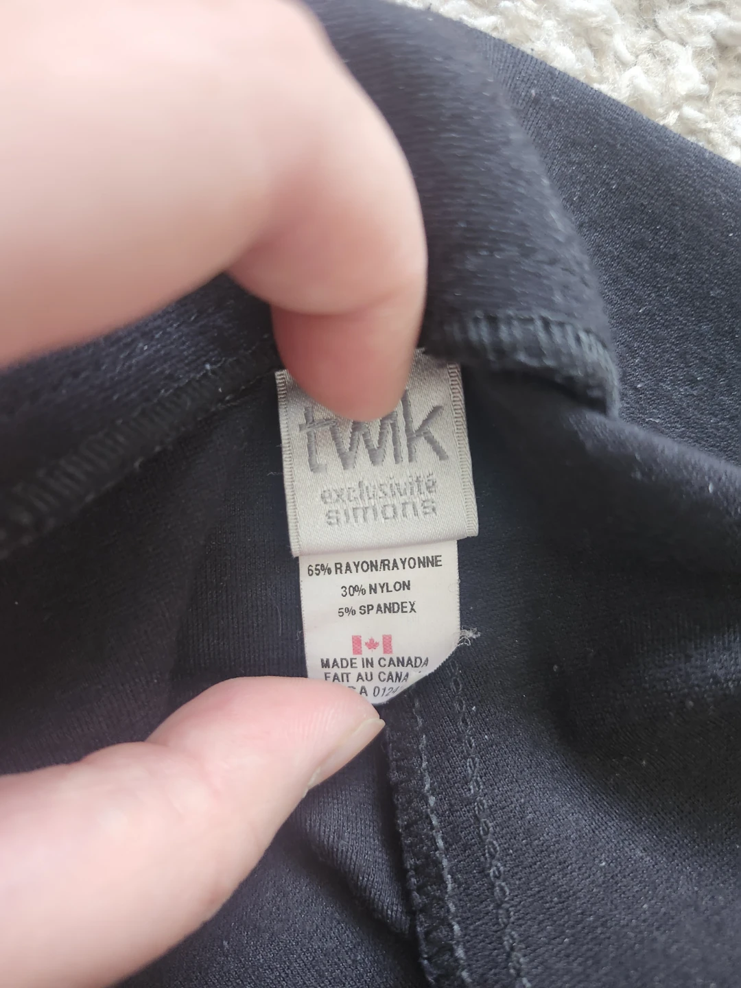 TWK Black Wrap Skort - photo 2