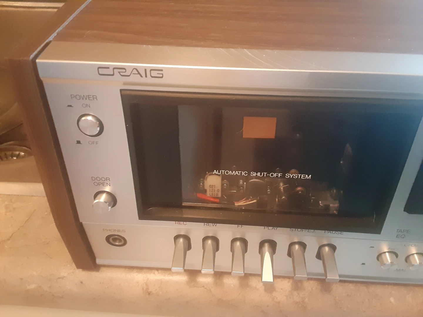 Craig Stereo Cassette Tape Deck in the box/manual - photo 3