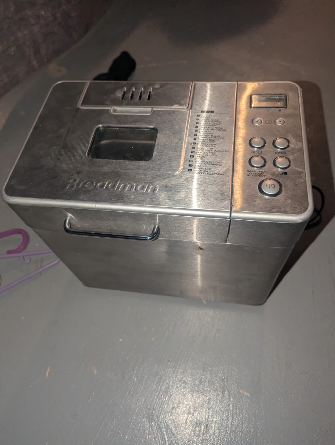 Breadman Bread Maker Stainless Steel