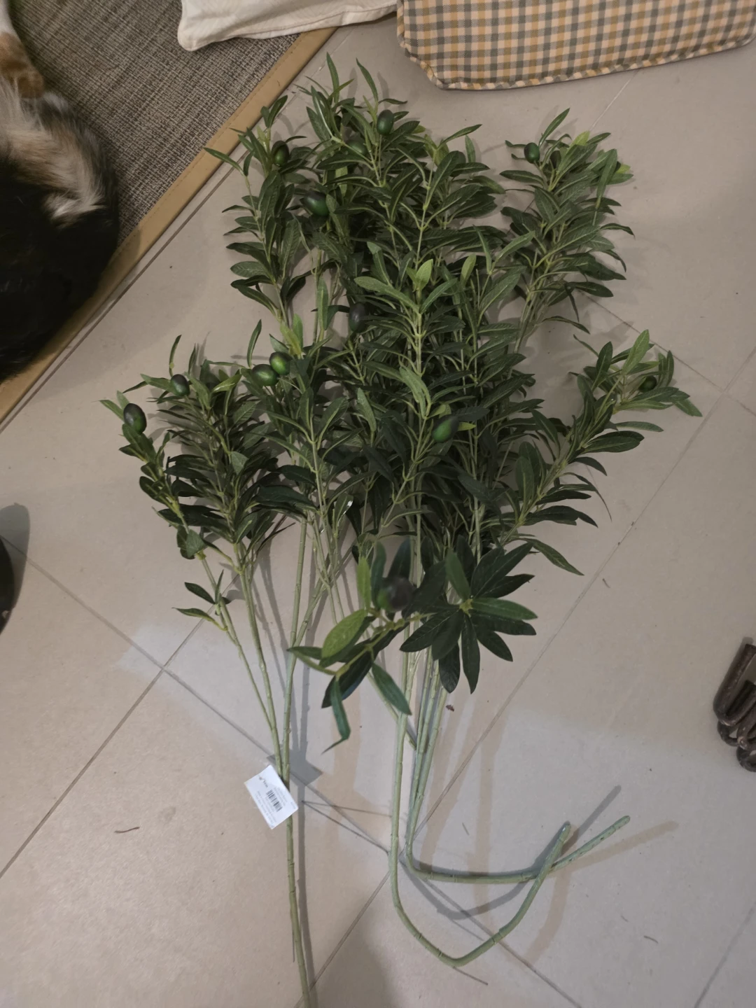 Urban Barn Faux Fen Olive Branch x3 - photo 2