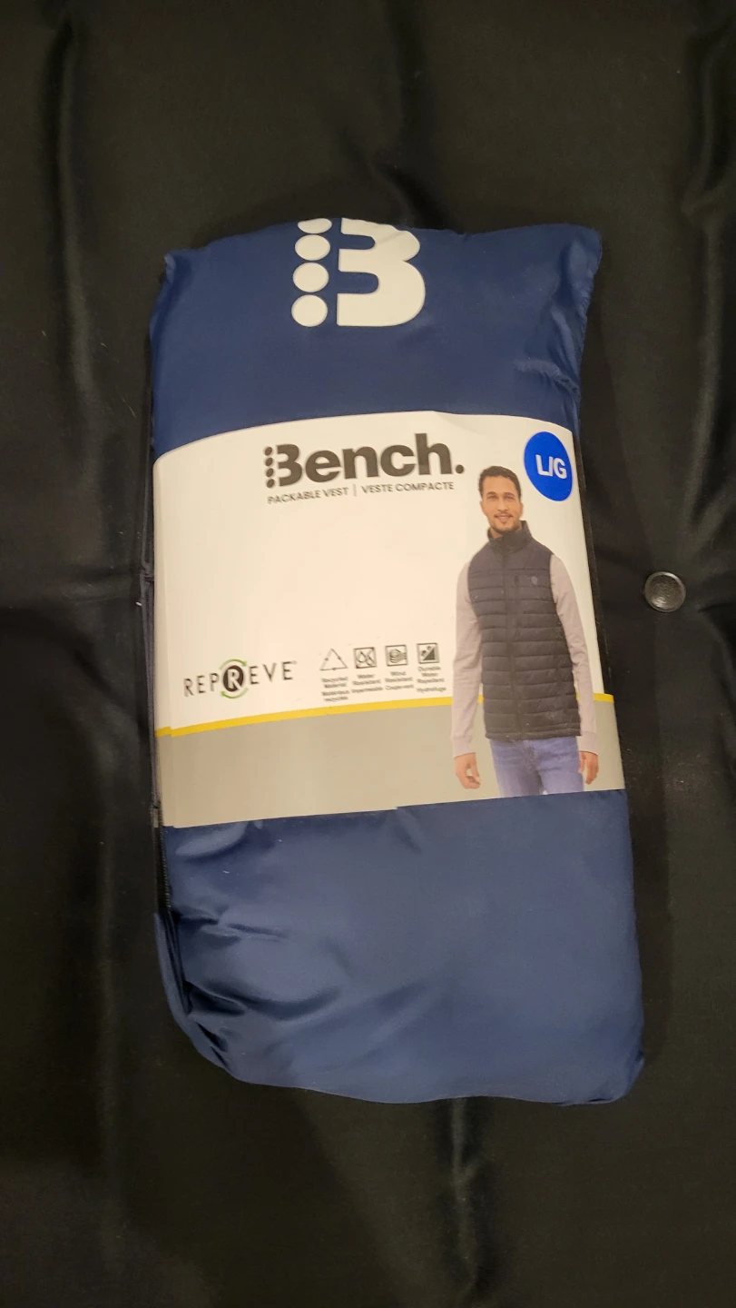 Bench Packable Vest - Navy - Size L