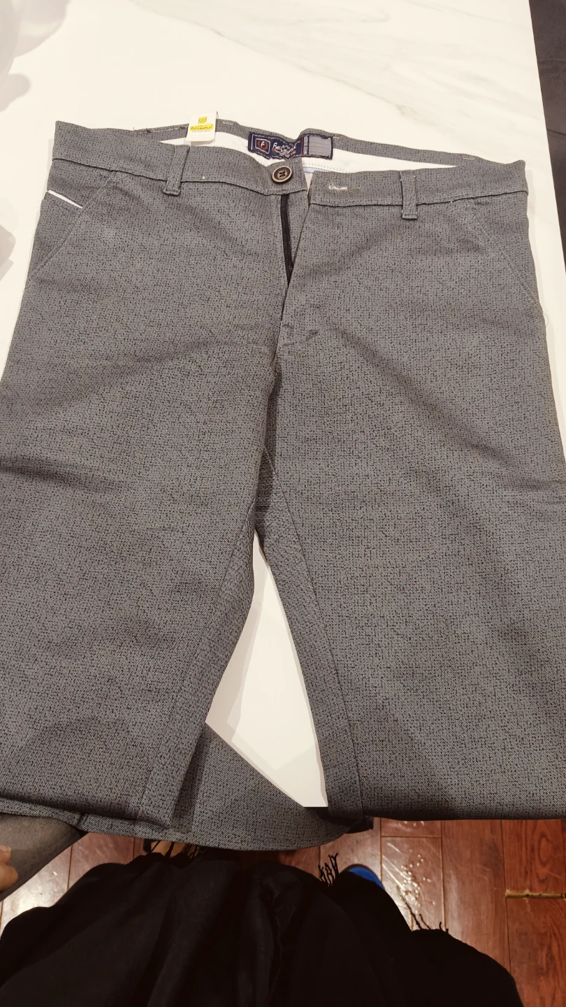 Forward Designer Wear Grey Patterned Pants Size 30 - photo 5