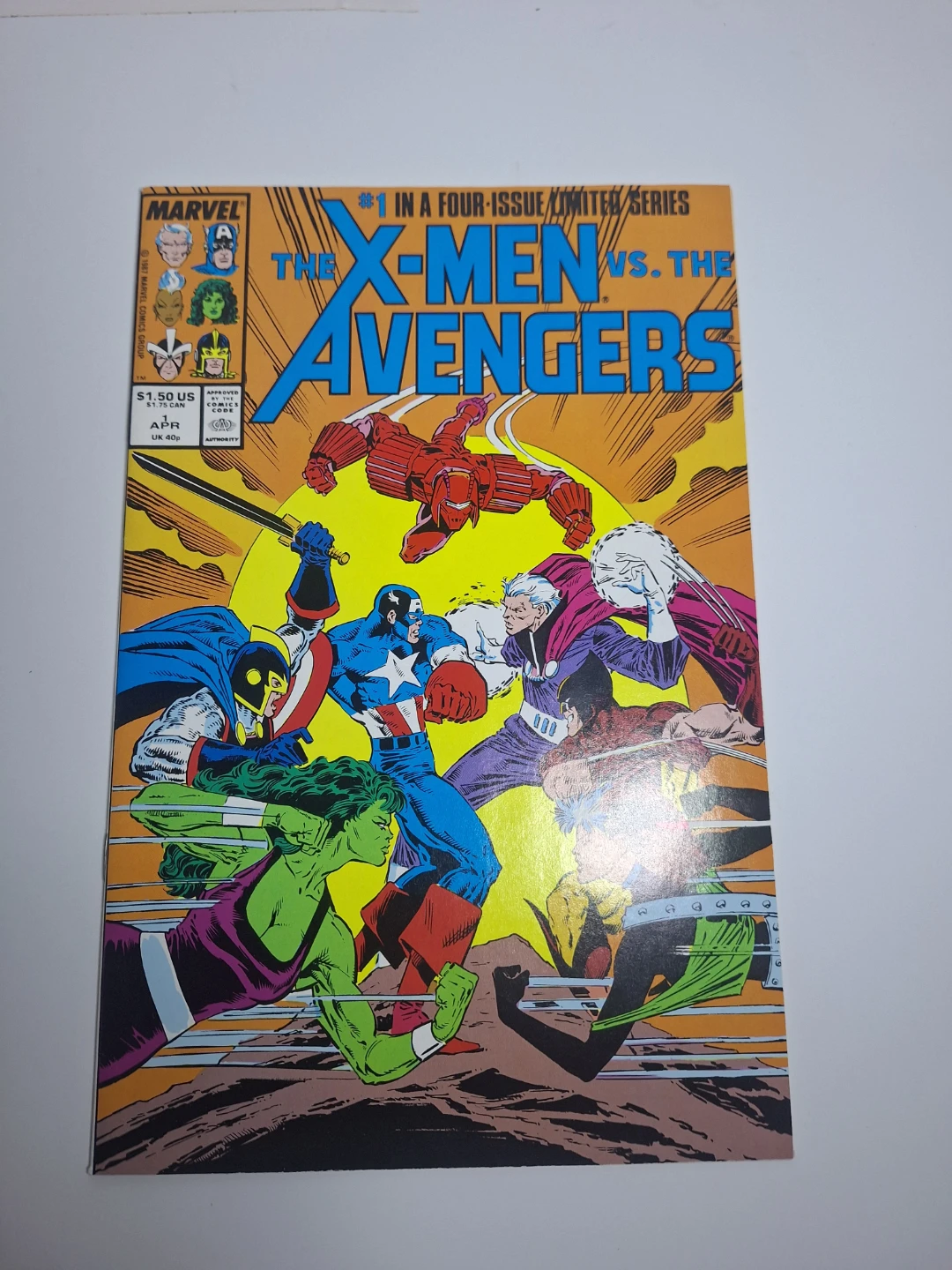 The X-Men vs The Avengers #1 Marvel Comics 1987 - photo 5