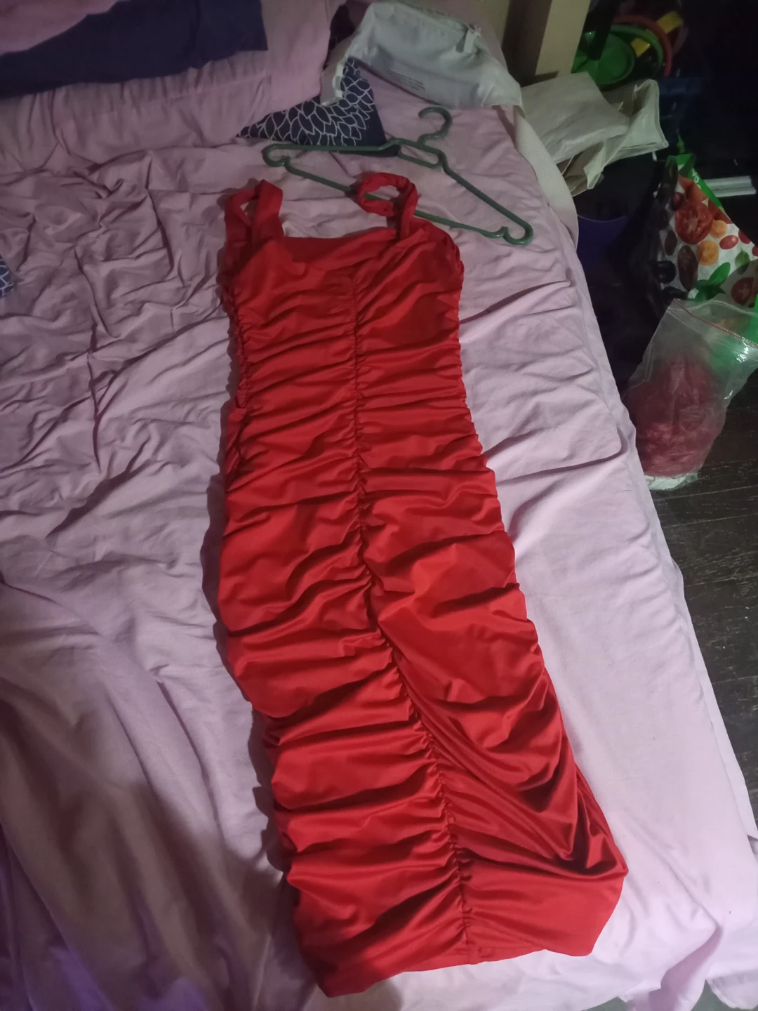 Women's Ruched Bodycon Dress - photo 2