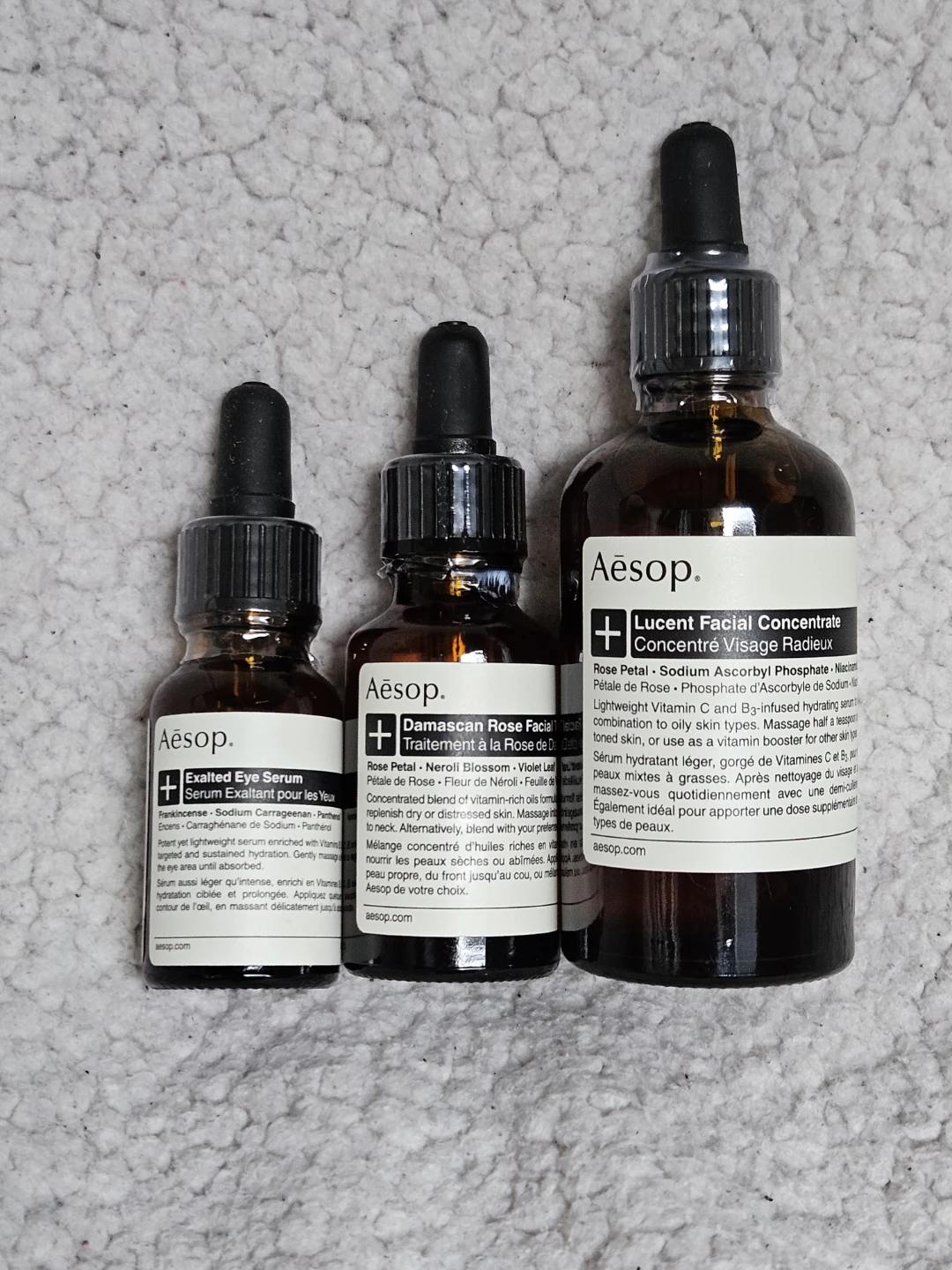 NEW Aesop Serums/Oils