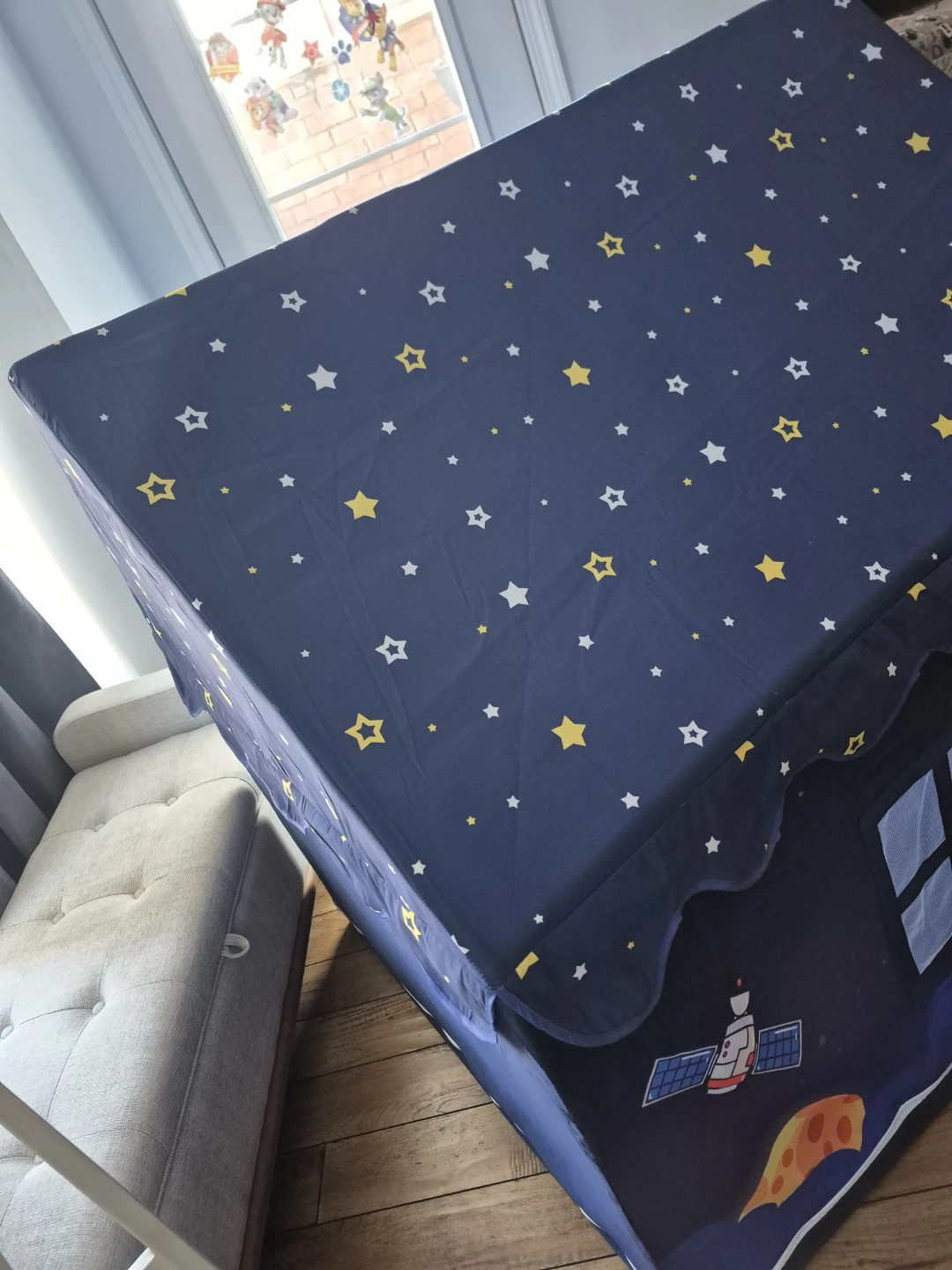 Kids Play Tent - Space Rocket Astronaut Theme - photo 3