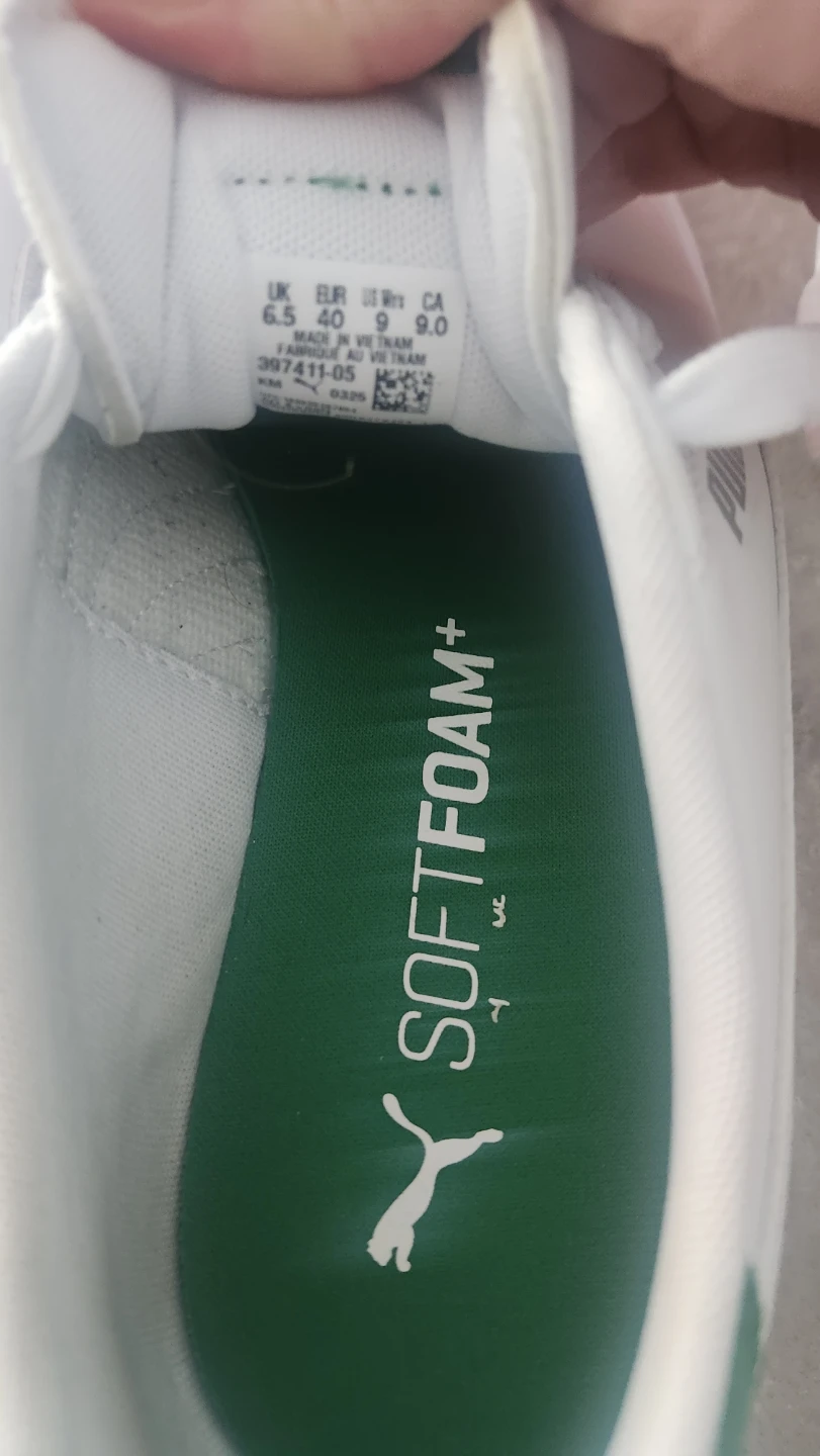 Puma Serve Pro Lite Women's Shoes White/Green Size 9 - photo 3