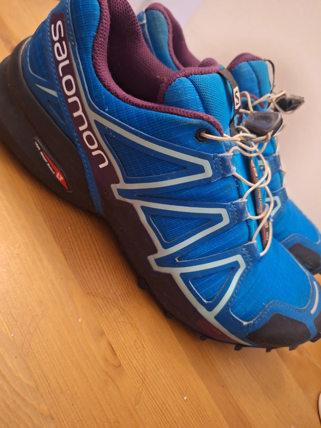 Salomon Speedcross 4 Trail Running Shoes - Blue - photo 3