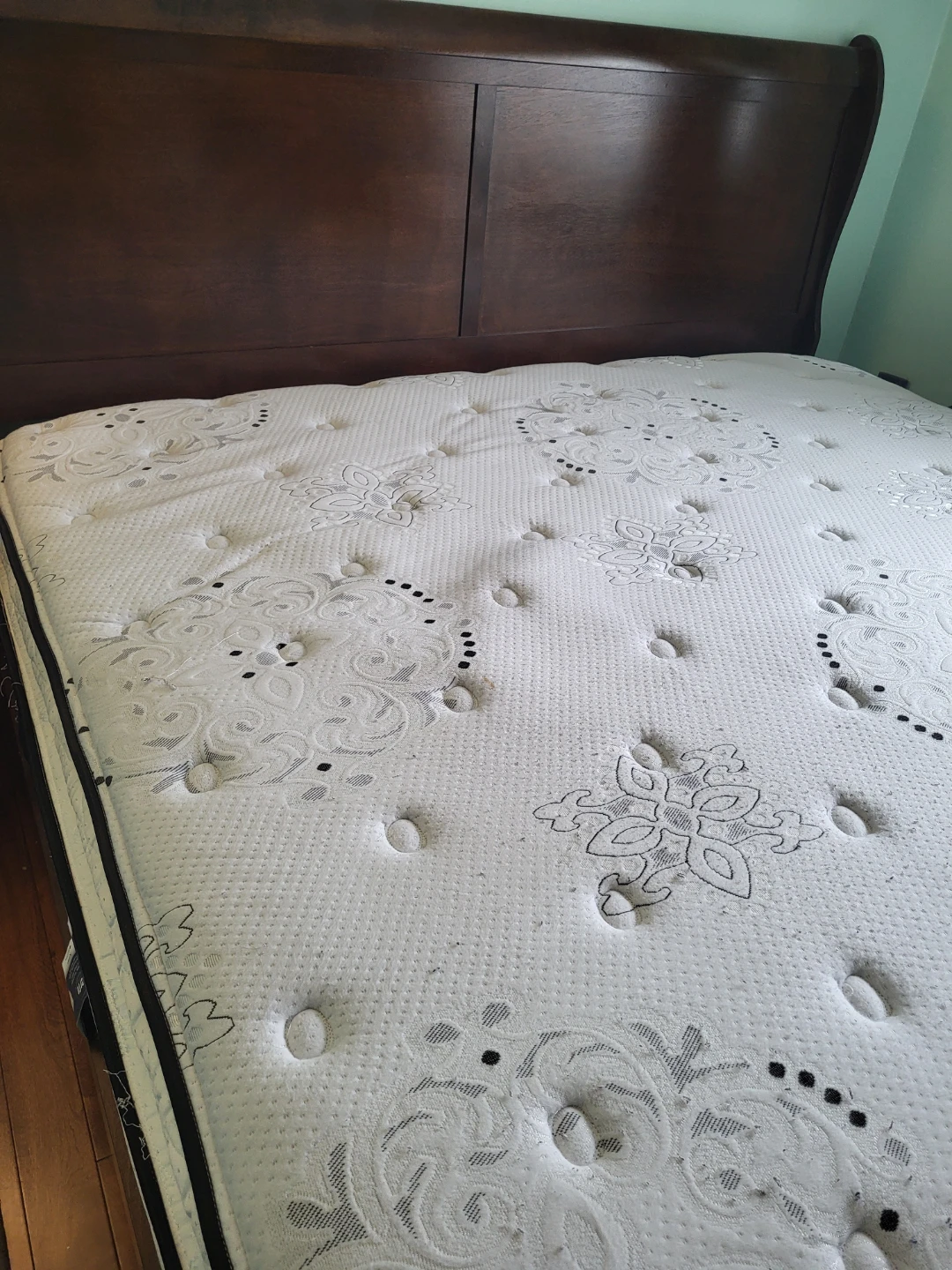 King size Mattress& bed frame - photo 4
