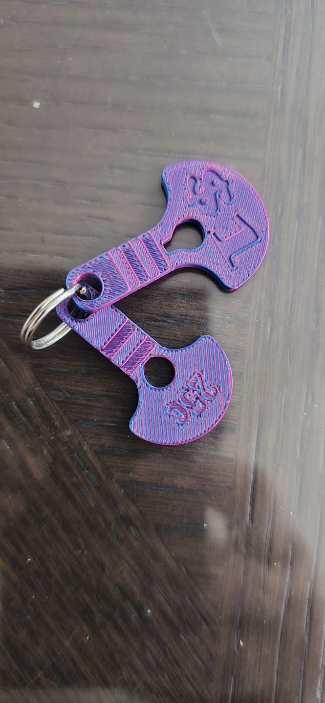 Keychain Shopping Cart Tokens