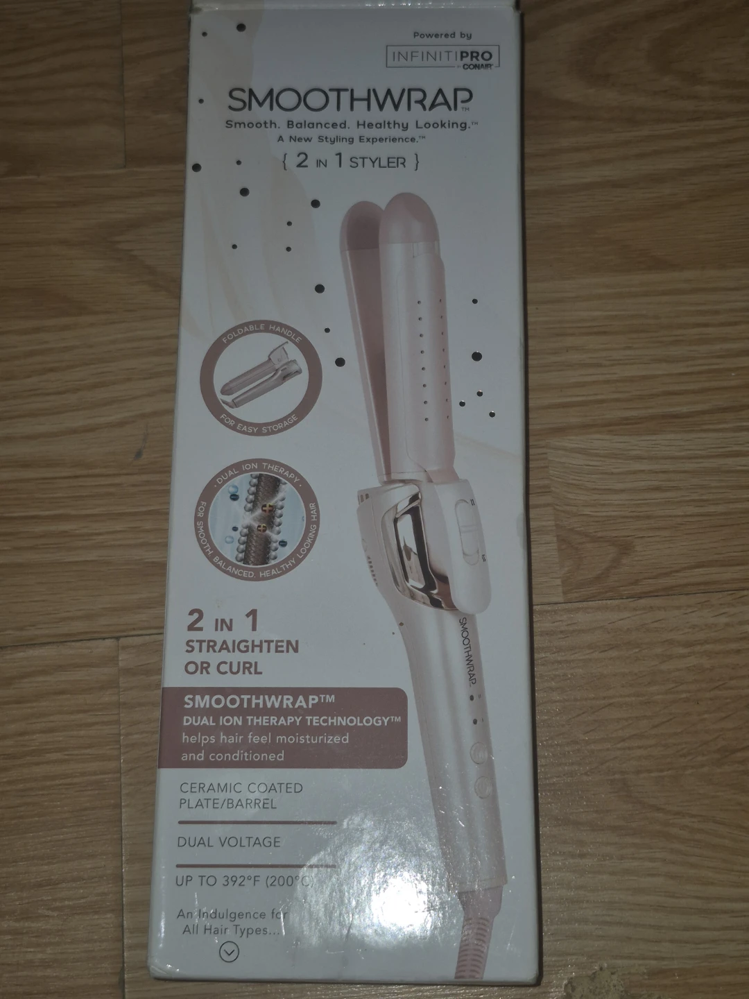 Conair InfinitiPro SmoothWrap 2-in-1 Styler