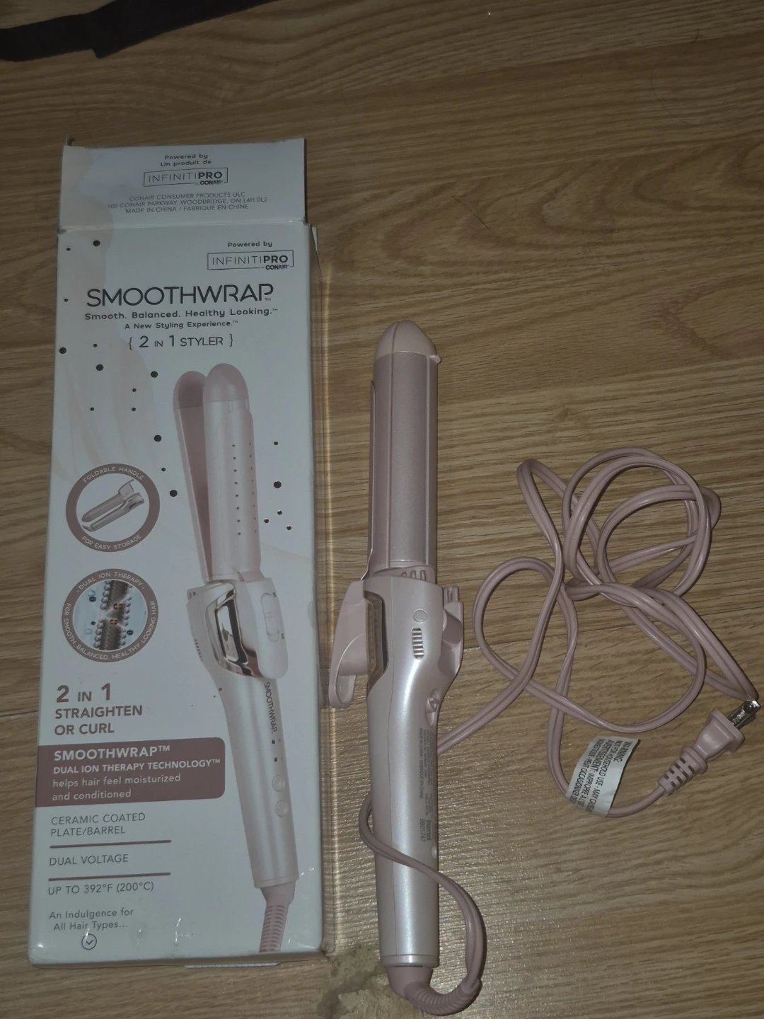 Conair InfinitiPro SmoothWrap 2-in-1 Styler - photo 2