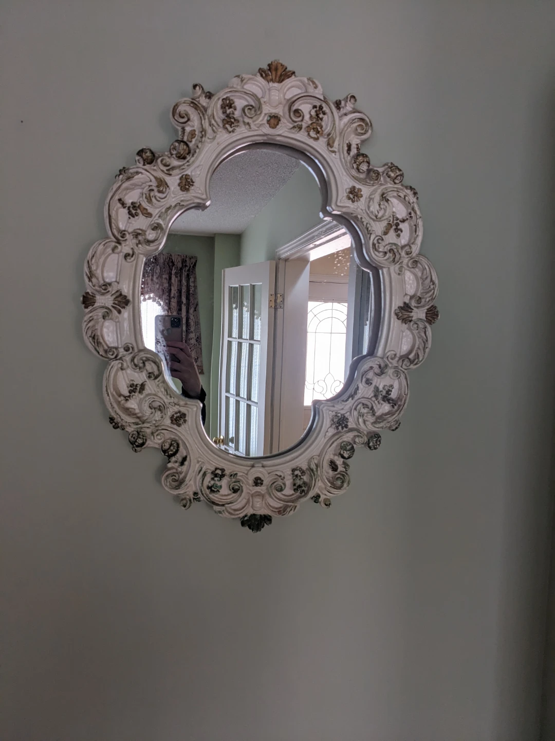 Vintage Ornate Wall Mirror