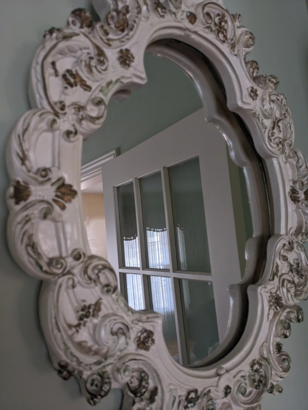 Vintage Ornate Wall Mirror - photo 3