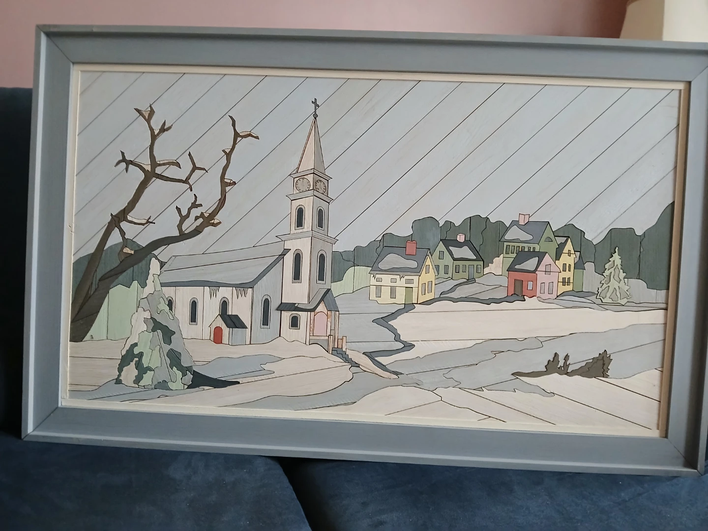 A Winter Village Scene - photo 4