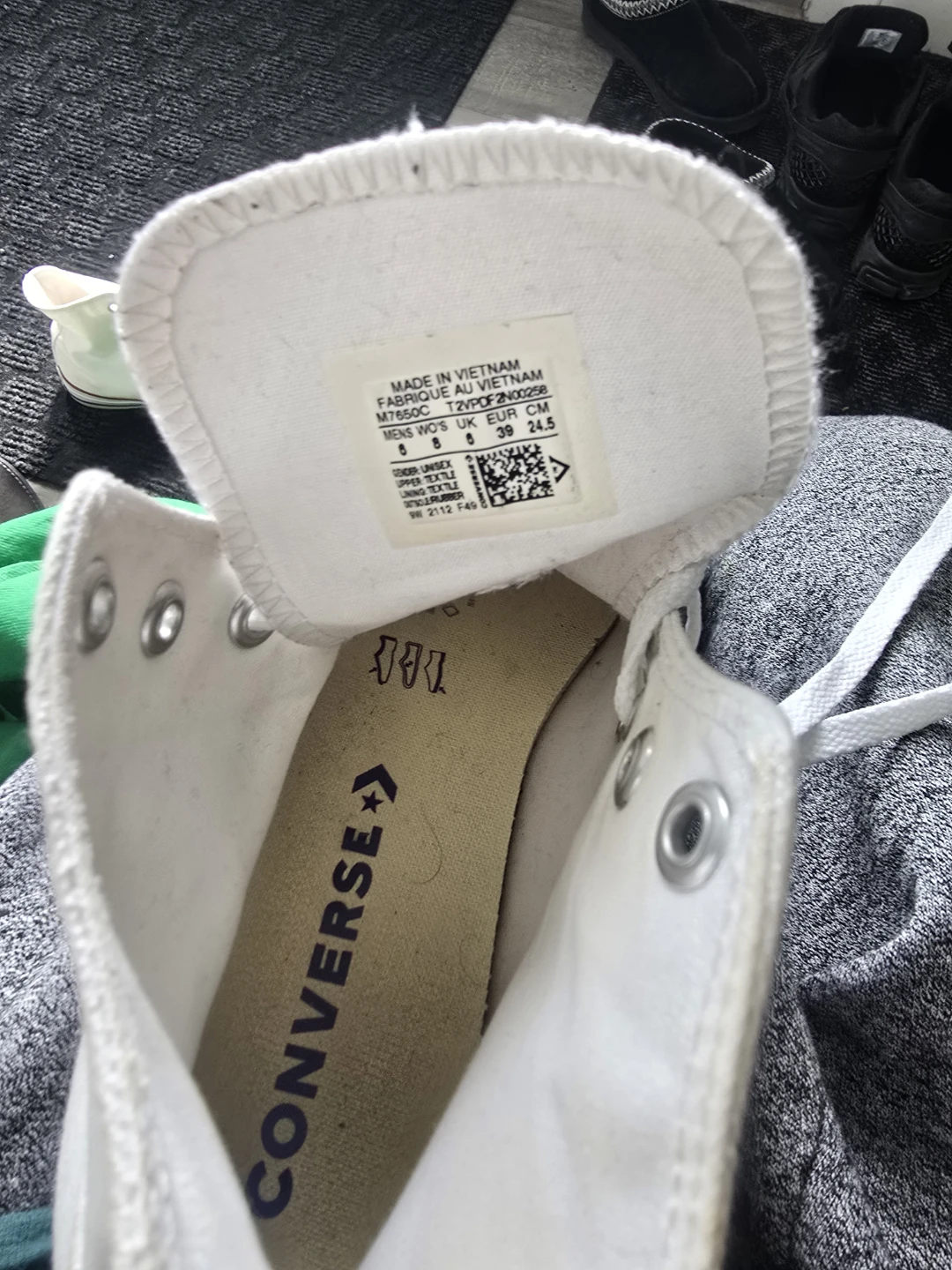 Converse Chuck Taylor All Star High Top Sneakers - White - photo 3
