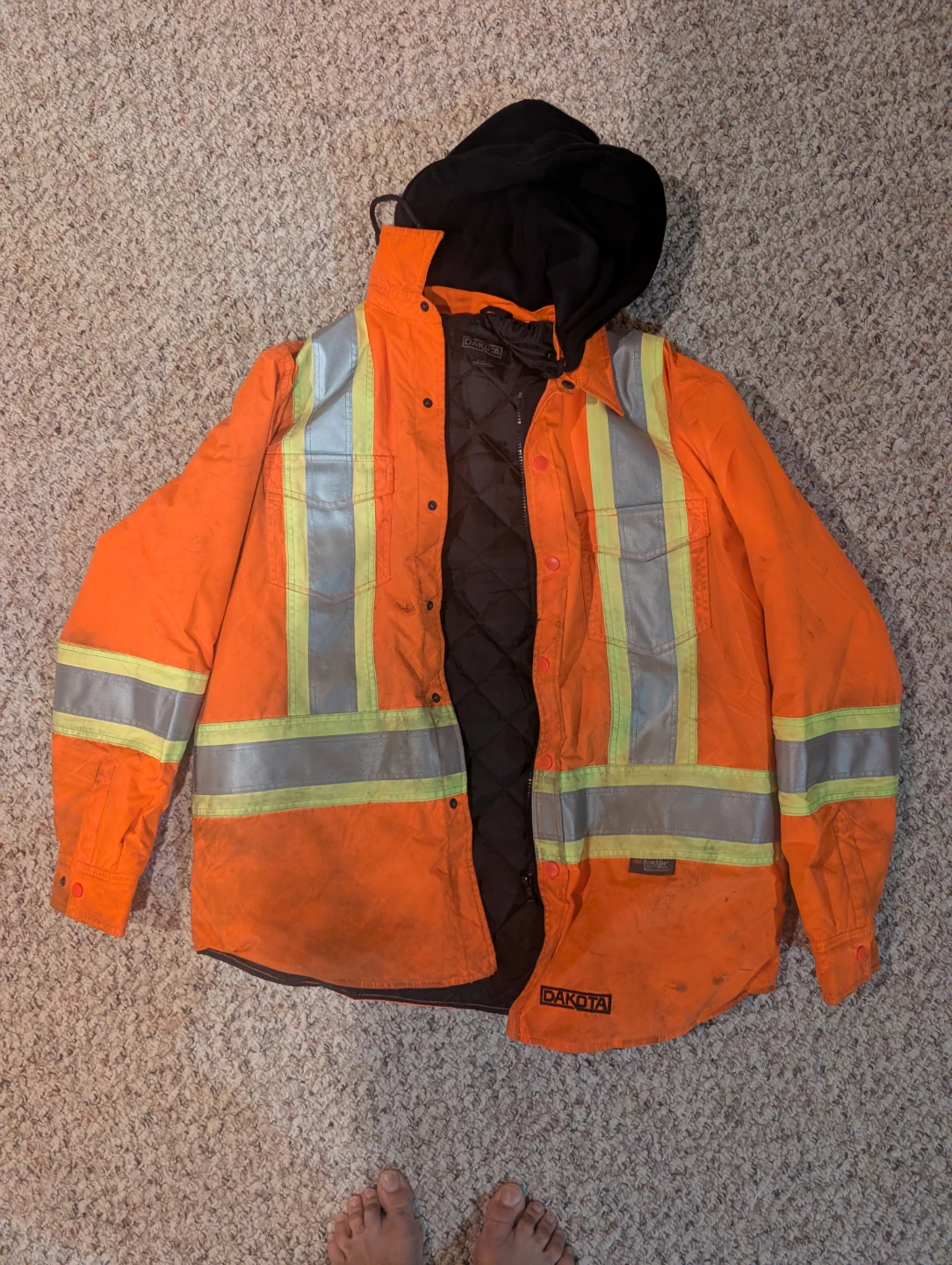 Dakota Insulated Bib Overalls and Safety Jacket