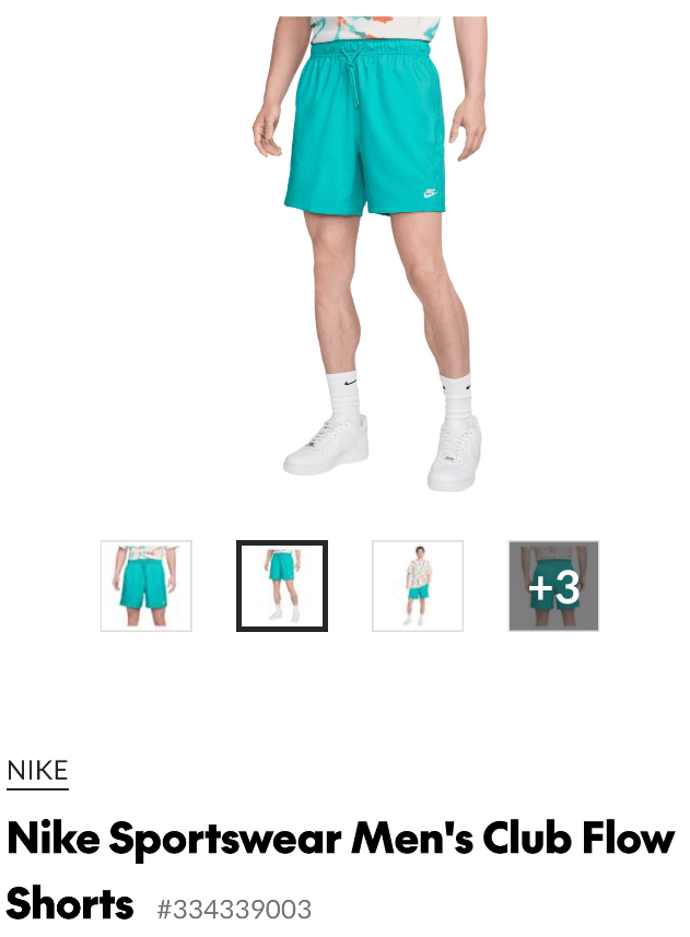 Nike Sportswear Men's Club Flow Shorts, Size Medium - photo 2
