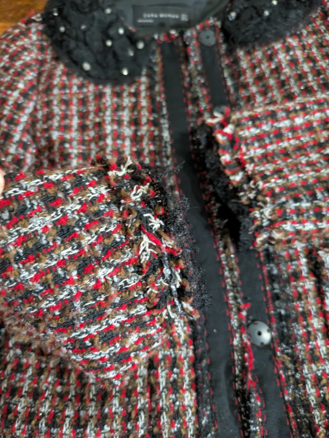 Zara Woman Tweed Jacket - photo 4