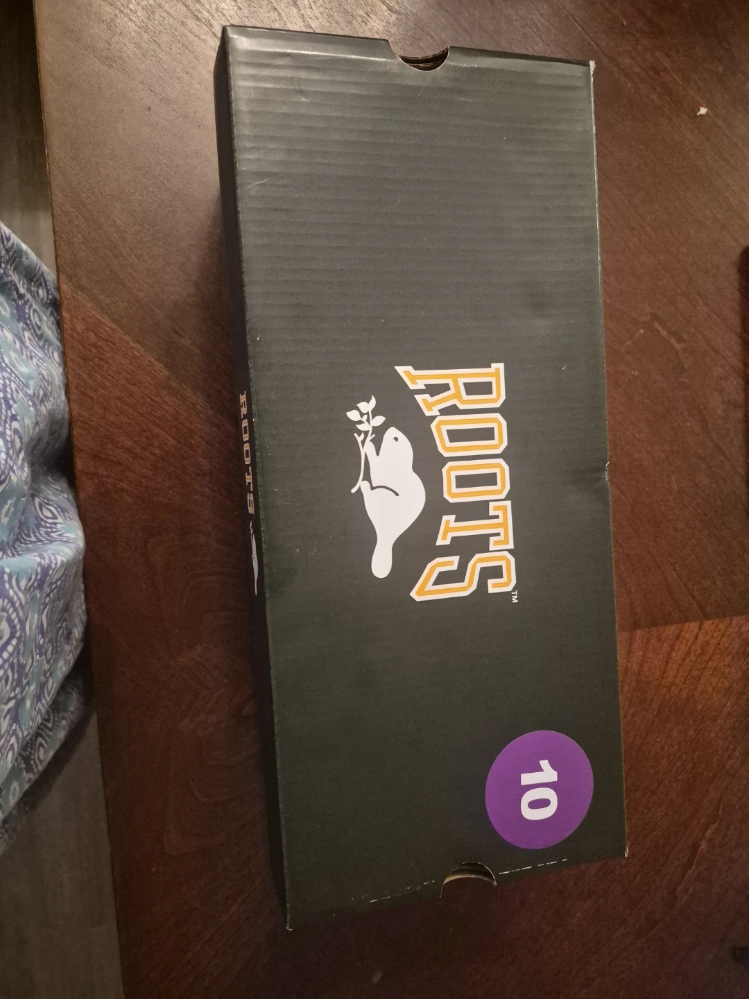 Roots Slides - Black Size 10