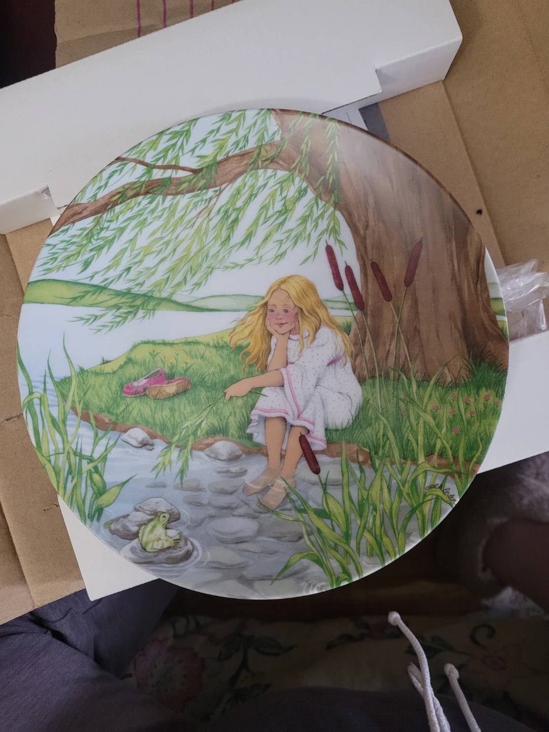 Kensington Ltd. "Monday's Child" Decorative Plate