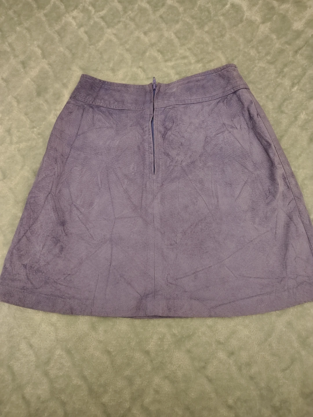 Danier Canada Suede Mini Skirt - Lavender - photo 3